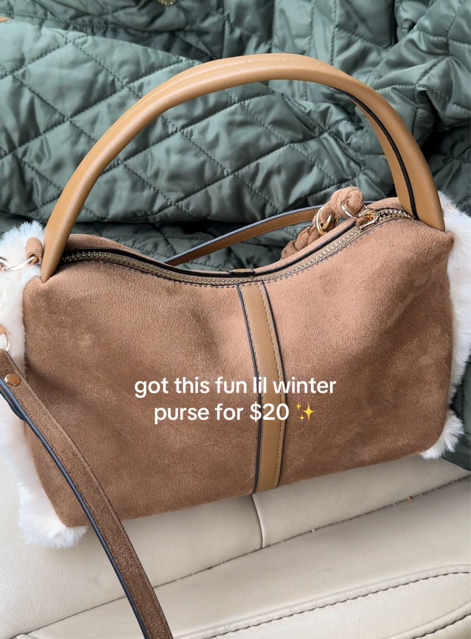 Found the cutest crossbody for winter! Save for when it goes on sale or get it before it’s gone 

#LTKHoliday #LTKSaleAlert #LTKootd