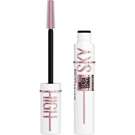 Maybelline Lash Sensational Sky High Tinted Primer Mascara Makeup Soft Black 0.26 fl oz | Walmart (US)