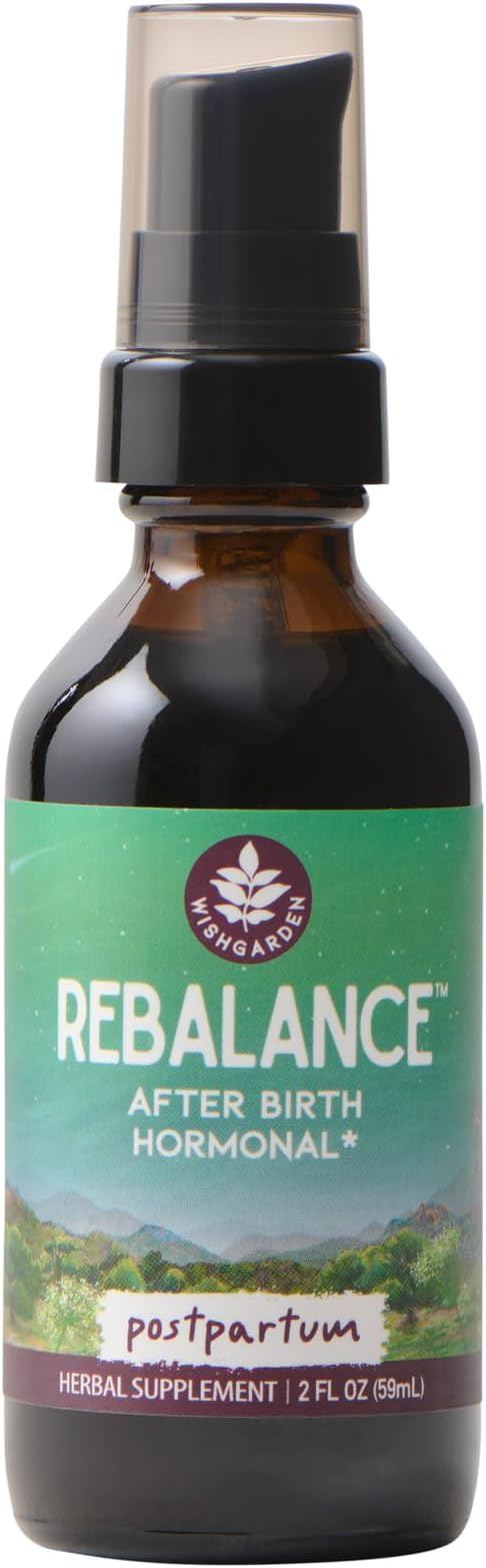 Amazon.com: WishGarden Herbs ReBalance After Birth Hormonal, Postpartum Hormone Balance Supplemen... | Amazon (US)