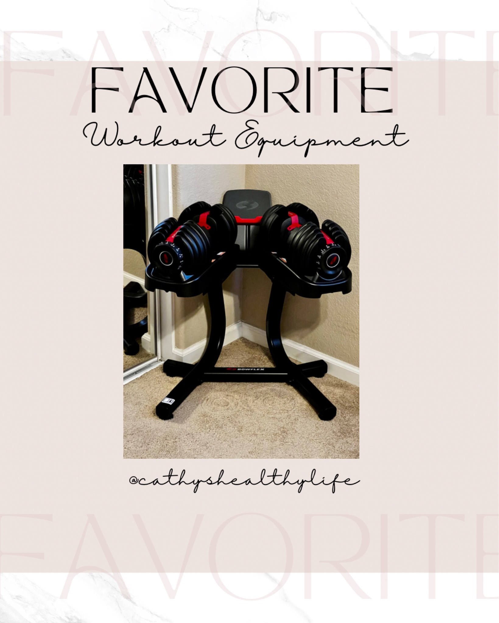 I love my Bowflex SelectTech 552 Dumbbells! They have helped take my strength training to the next level. 

Using the selection dial it’s simple to adjust from 5 - 52.5 lbs.   I love that I can dial up in 2.5 pounds increments; not in 5-10 pounds typical in using single dumbbells. Plus, Bowflex Dumbbells replace 15 sets of weights! Easier on the budget buying single weights and less space! 


#LTKFind #LTKhome #LTKfit