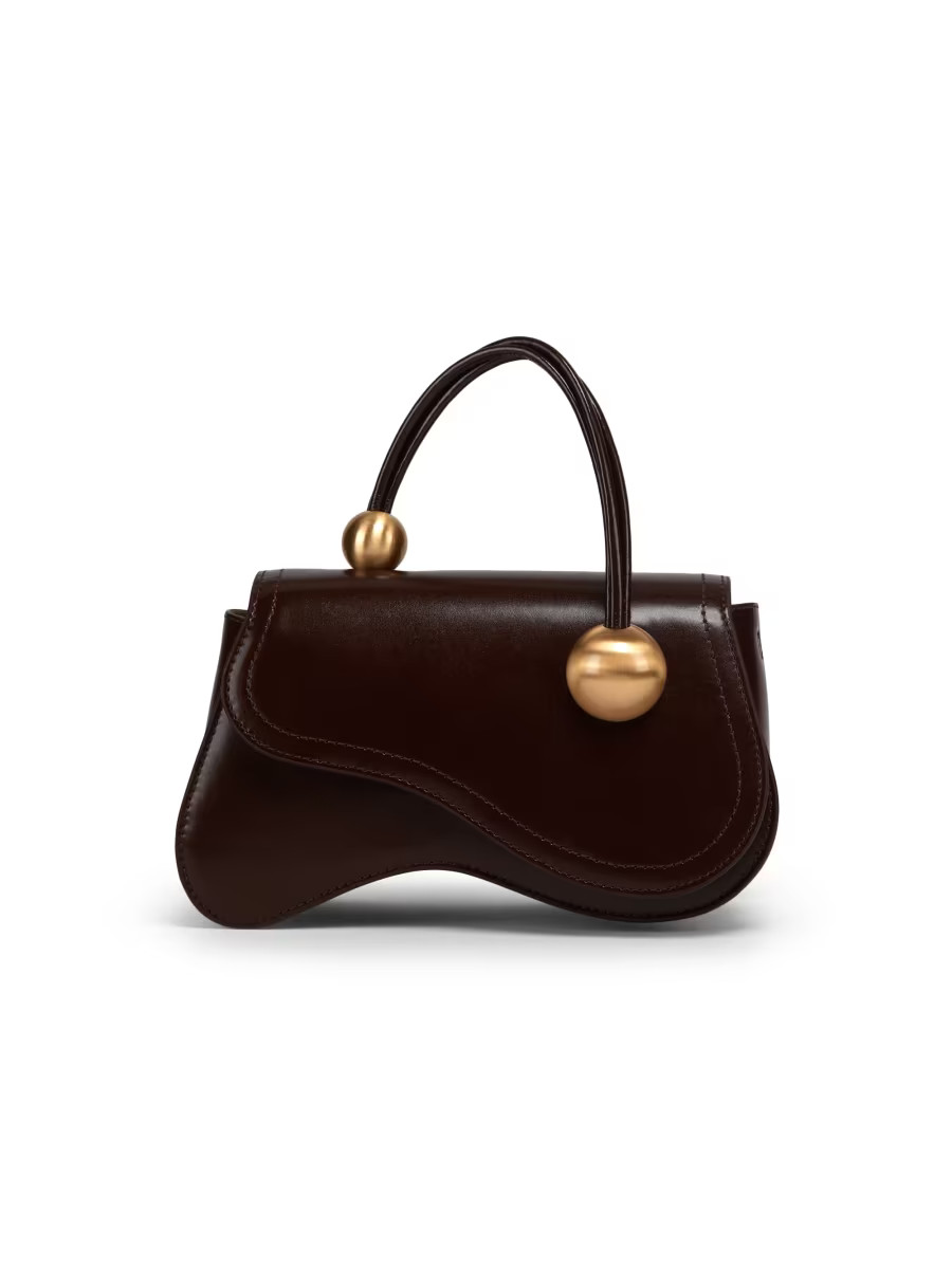 Kazia Leather Top Handle Bag | Saks Fifth Avenue