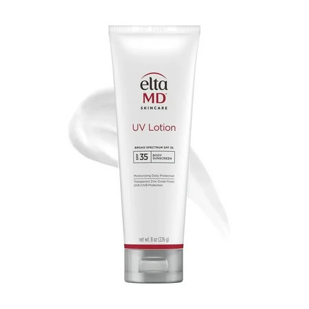EltaMD UV Lotion Body Sunscreen SPF 30+ Sunscreen Lotion Made with Zinc Oxide and Hyaluronic Acid 7.0 oz Pump | Walmart (US)