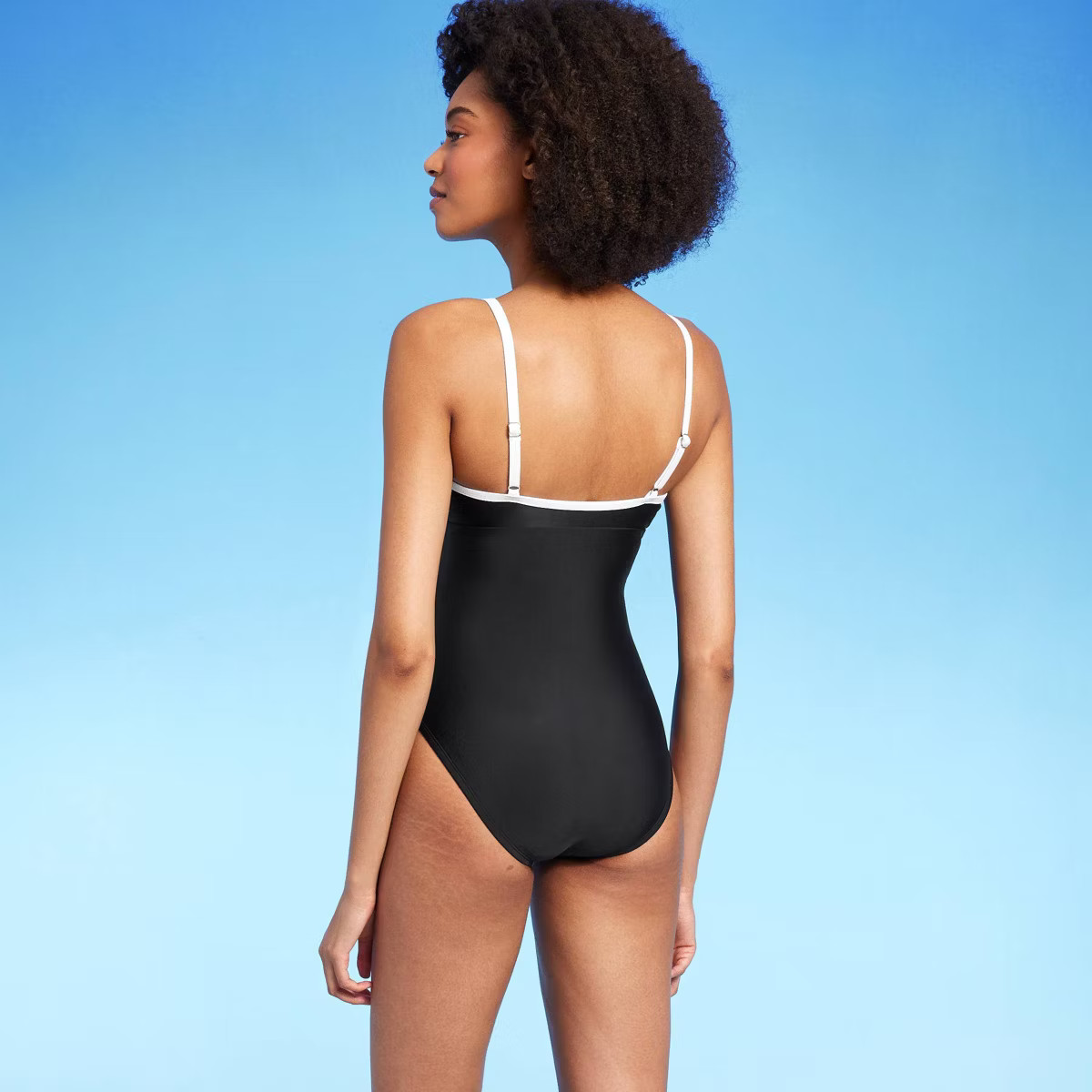 Women's Crepe U-Wire One Piece Swimsuit - Shade & Shore™ | Target