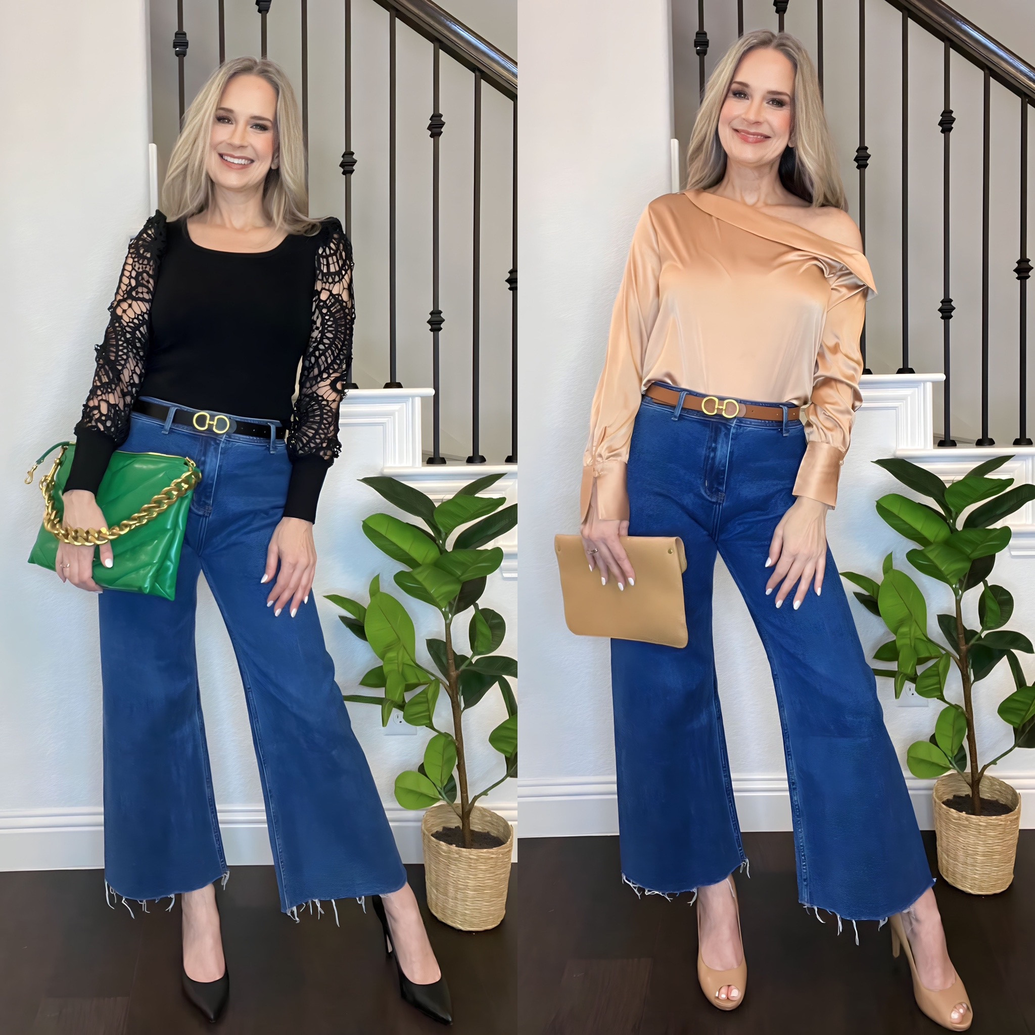 Date night inspo 
Wearing small tops and medium jeans

Over 40 fashion/ affordable style / elevated chic / effortless style / fall fashion / fall style / casual chic / style over 50/ cupshe/ 

#LTKover40 #LTKfindsunder50 #LTKstyletip