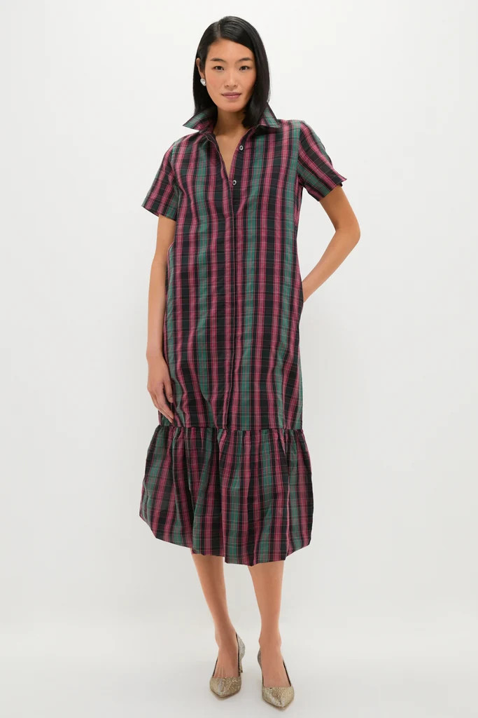 Tartan Martine Maxi Bubble Dress | Tuckernuck (US)