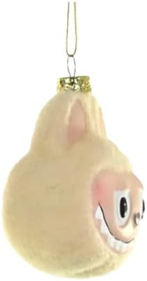 Cody Foster & Co Fuzzy Monster Hanging Ornament, GL-2021 (Ivory) | Amazon (US)