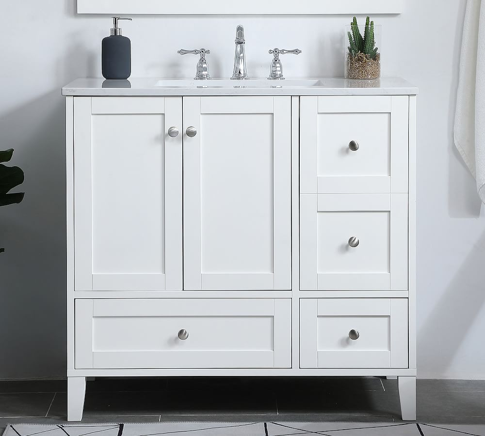 Moro 36" Single Sink Vanity | Pottery Barn (US)