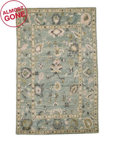 5x8 Hand Knotted Rug | TJ Maxx