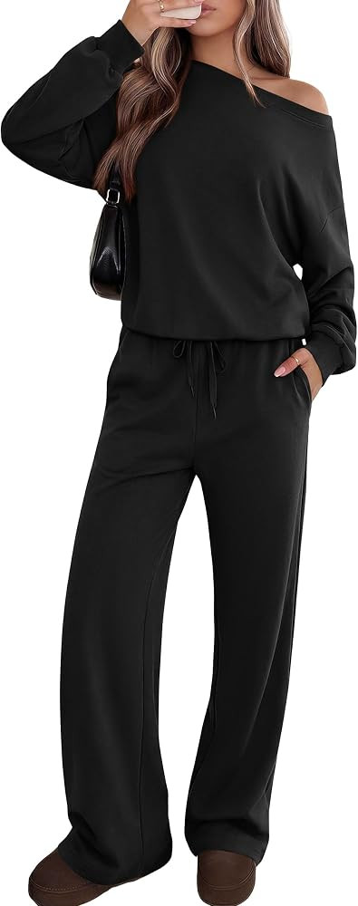PRETTYGARDEN Womens 2 Piece Casual Matching Lounge Sets | Amazon (US)