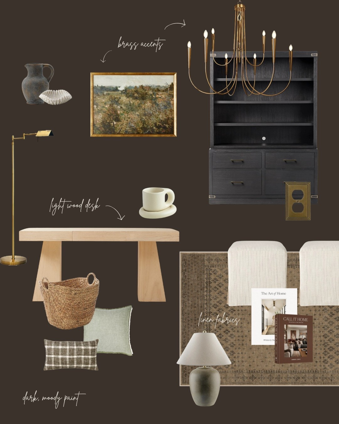#moodboardmonday home office ideas  

#LTKHome