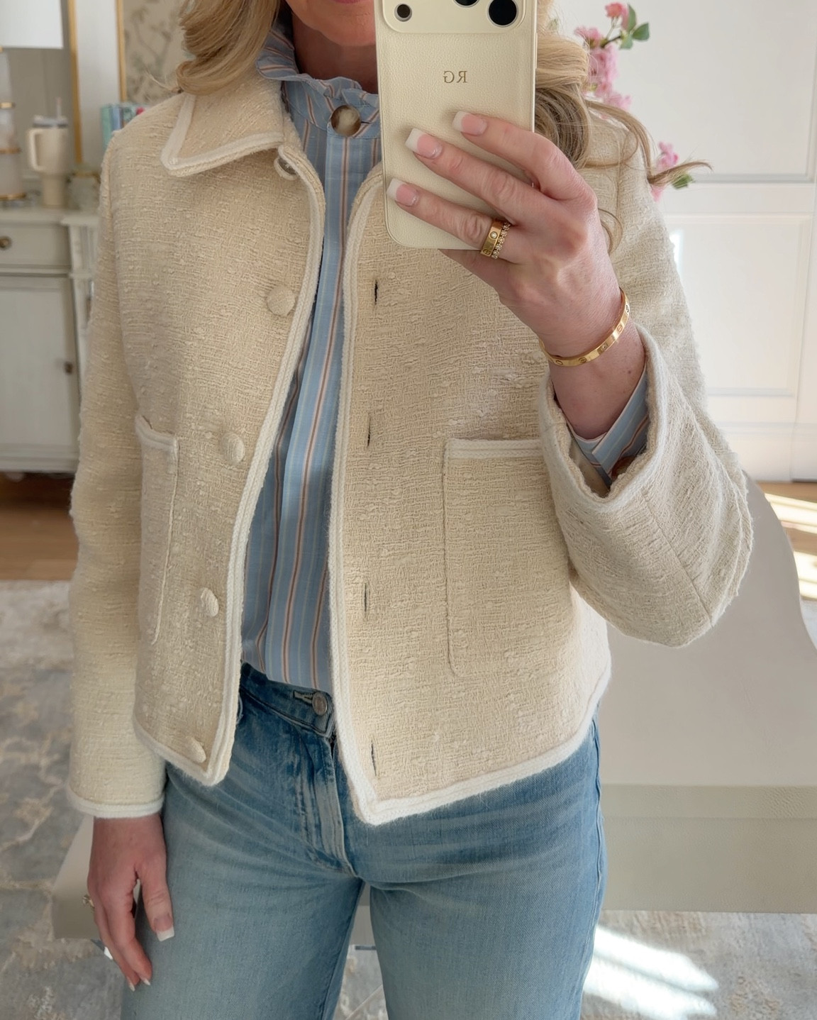 Darling French fashion pieces from Sezane. 

#LTKSeasonal #LTKOver40