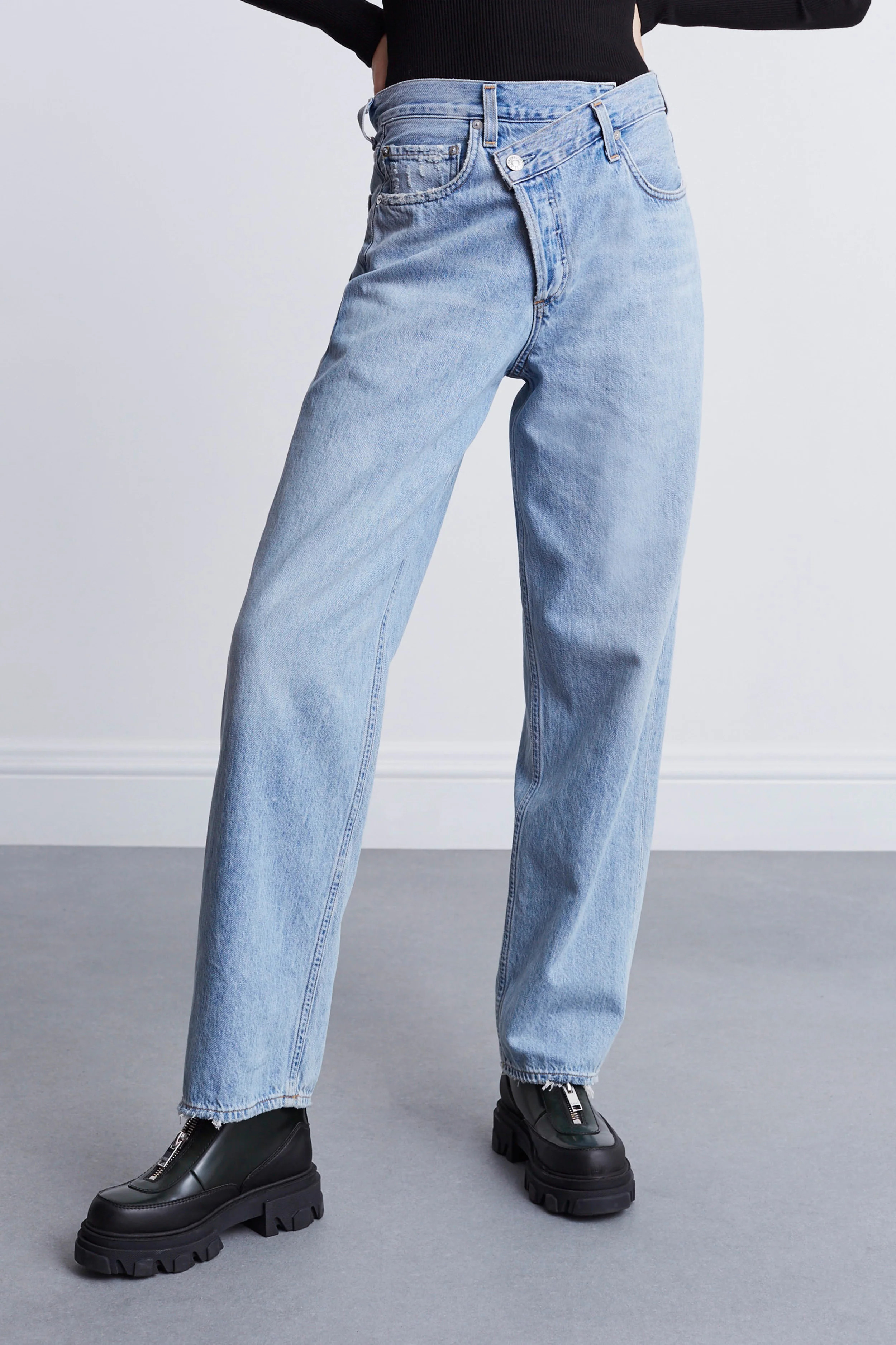 Criss Cross Upsized Jeans | Bandier