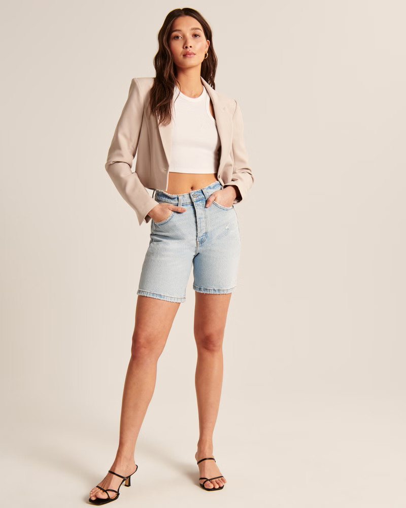 Women's Cropped Essential Scuba Tank | Women's Tops | Abercrombie.com | Abercrombie & Fitch (US)