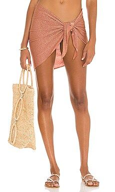 Montce Swim Sarong in Mauve Sparkle from Revolve.com | Revolve Clothing (Global)