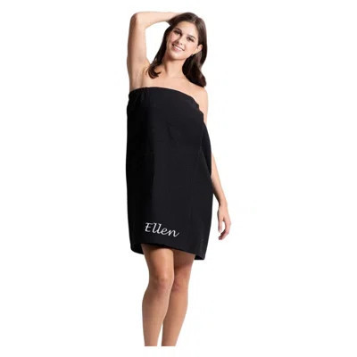 Personalized Spa Towel Wrap For Women- Soft & Absorbent Waffle Body Wrap- Custom Bath Wrap Towels With Embroidered Name | Wayfair North America