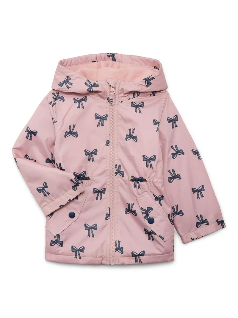 Carter’s Child of Mine Toddler Girl Anorak Jacket with Hood, Sizes 2T-5T | Walmart (US)