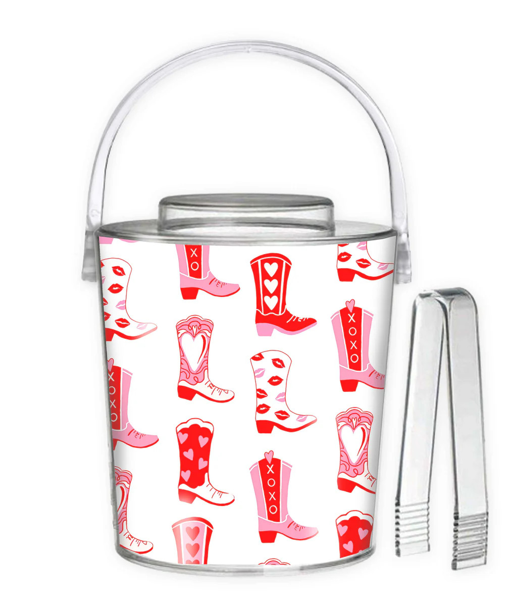Rootin' Tootin' Valentines, Rosy Ice Bucket | Taylor Beach Design