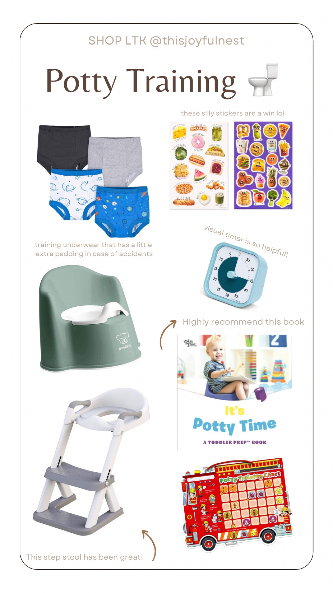 Potty training isn’t for the faint of heart 😅 Here are a few products we used that have made the transition from diapers to undies a little smoother 🚽 

#LTKKids