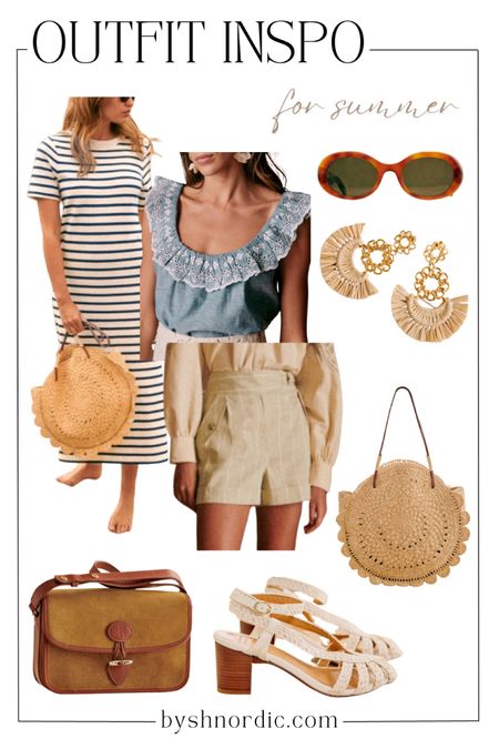 Summer outfit inspo: maxi dress, chic top, stylish shorts, accessories and more!

#outfitinspo #ukfashion #summerclothes #vacationstyle #summeressentials

#LTKstyletip #LTKFind #LTKSeasonal