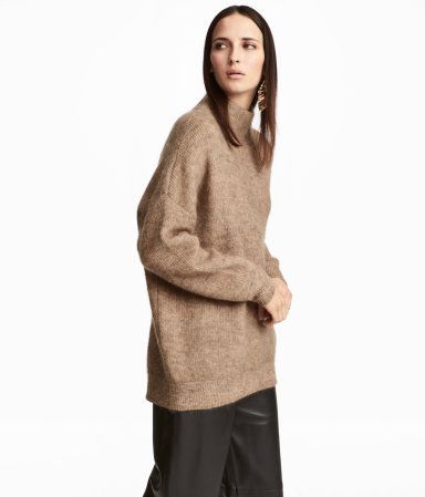 H&M Knit Mohair-blend Sweater $129 | H&M (US)
