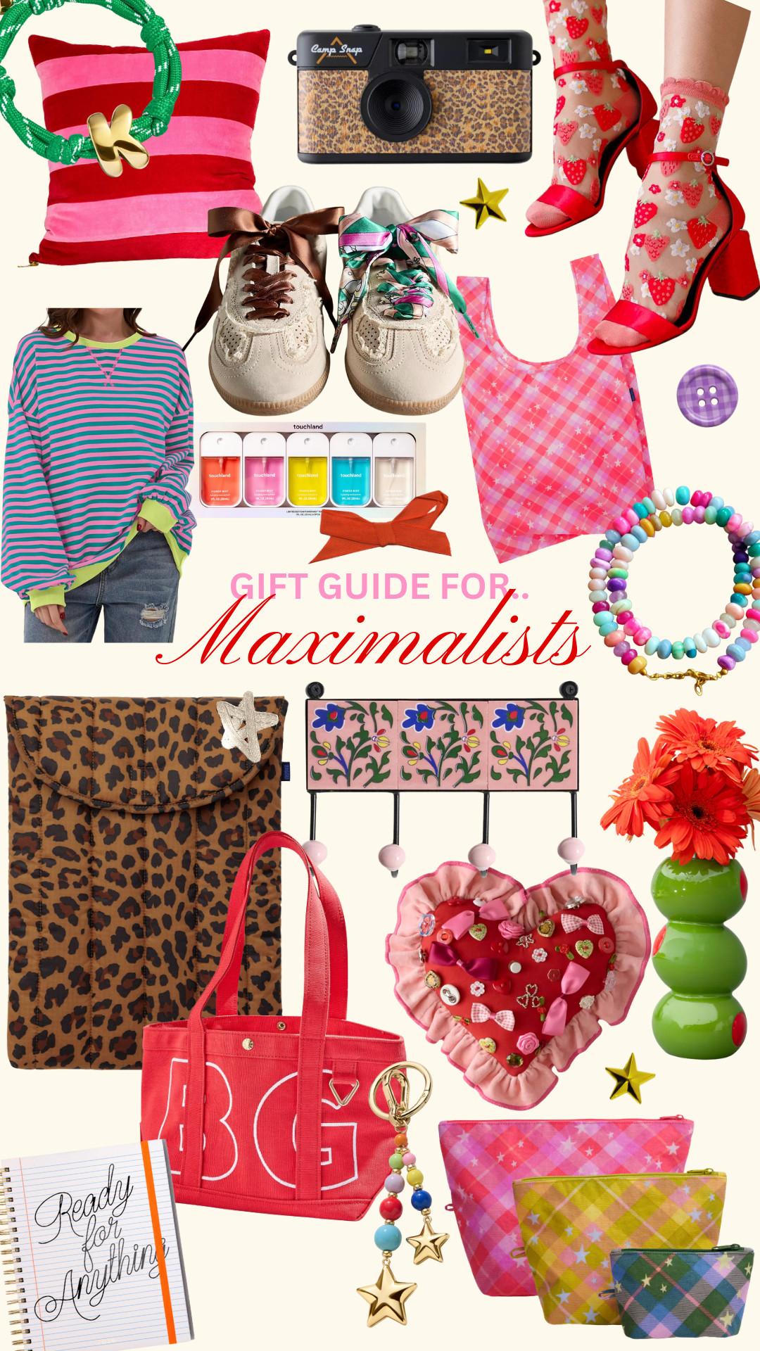 2025 gift guide for maximalists and girls who love color 🎨🦋🎀🌈🩷 xo // stocking stuffers, maximalist design, colorful designs on products 

 #LTKGiftGuide #LTKHome #LTKSaleAlert