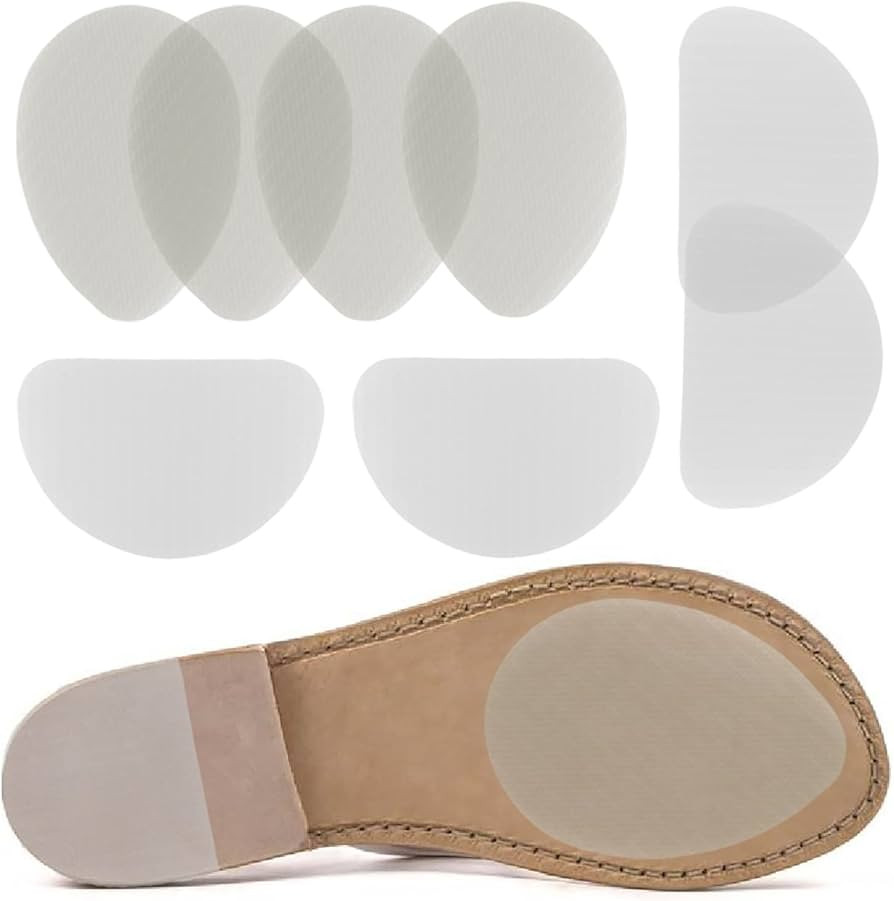 Non-Slip Shoes Pads Sole Protectors Adhesive, High Heels Anti-Slip Shoe Grips (Clear - 4pairs) | Amazon (US)