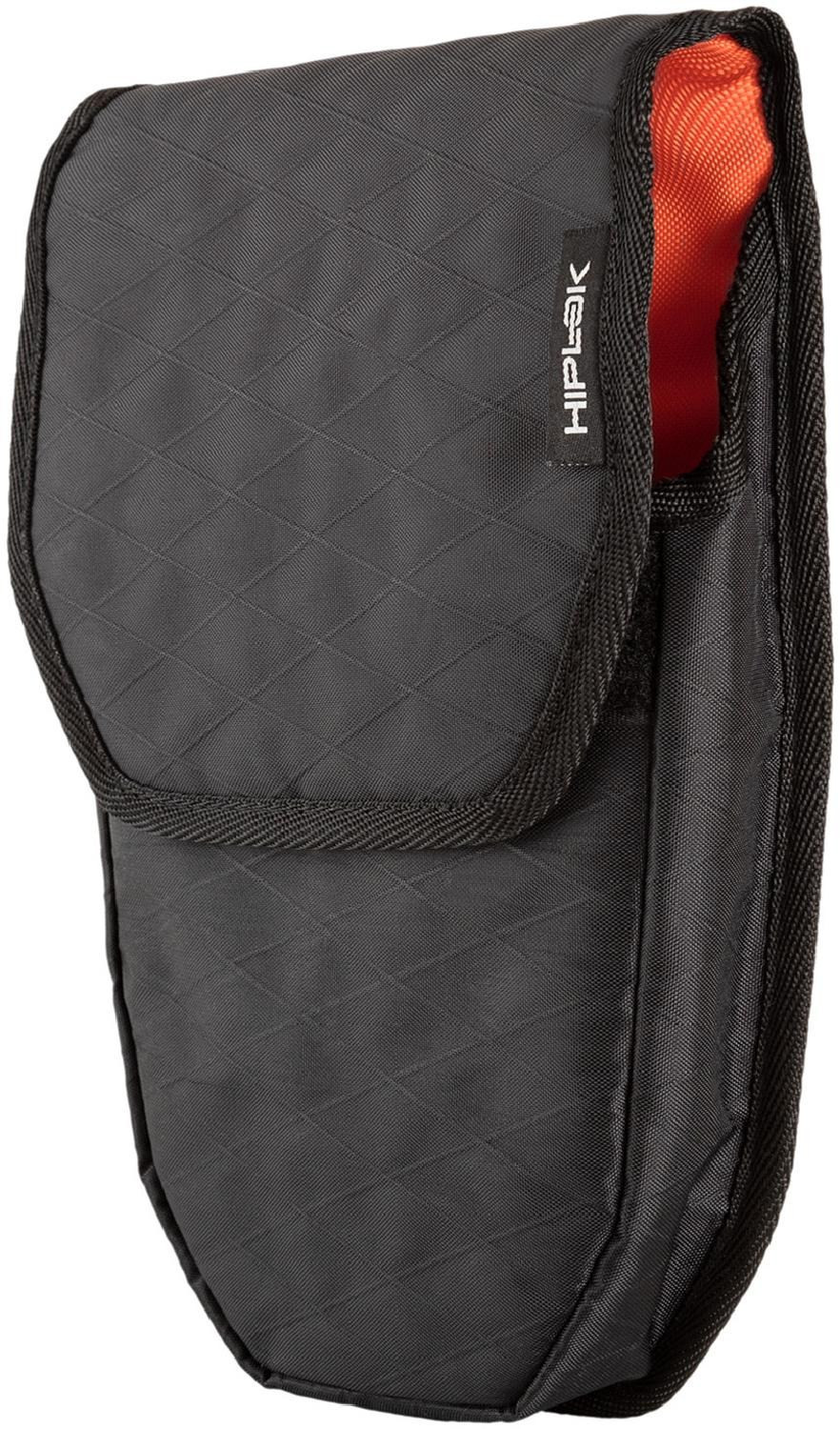 Hiplok D1000 carry pouch mounted to a bike frame