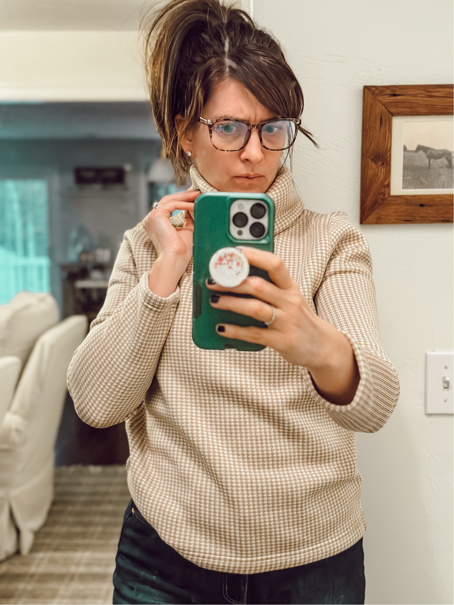 Run! Do not walk to grab this funnel neck pullover for $12!!!

#LTKFindsUnder50 #LTKSaleAlert