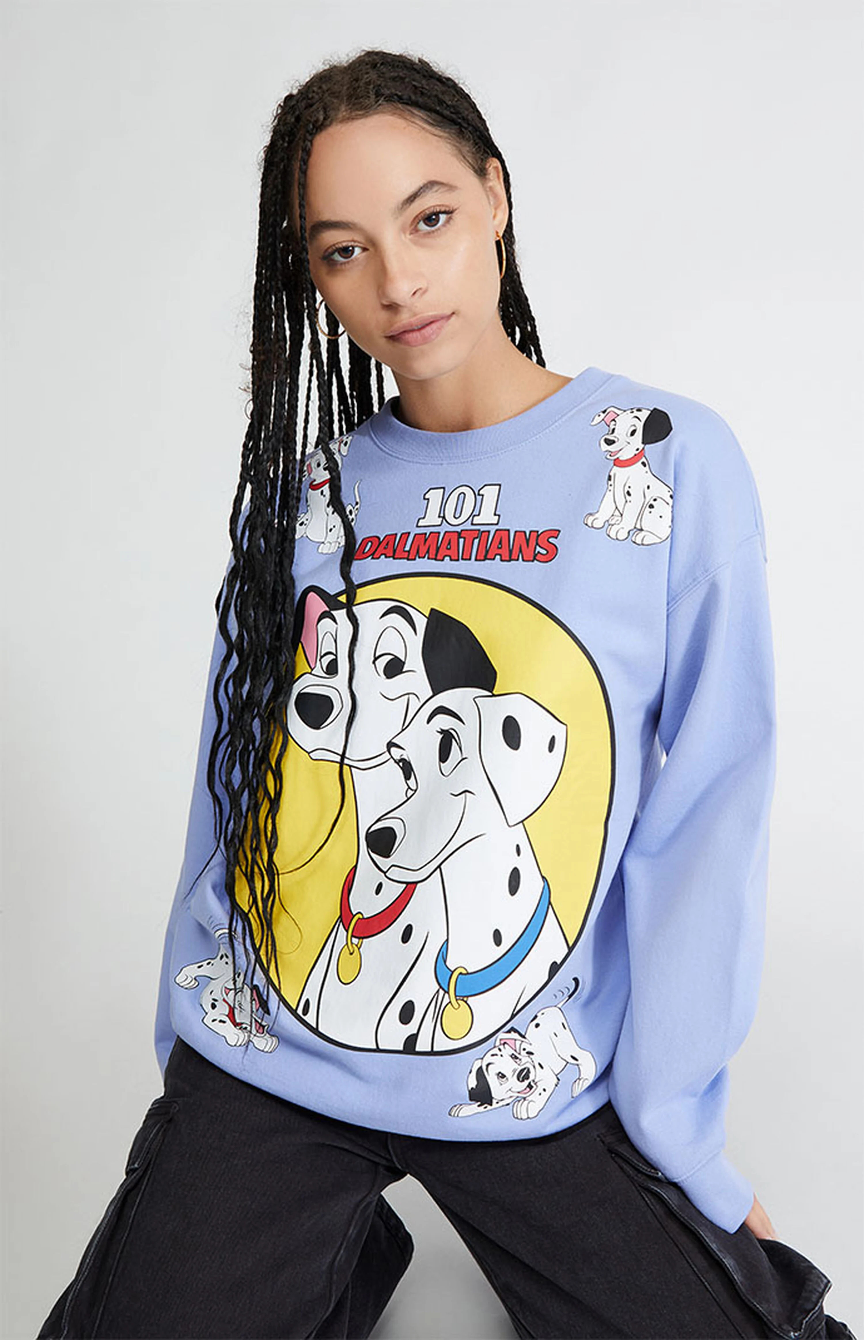 Disney 101 Dalmatians Crew Neck Sweatshirt | PacSun | PacSun