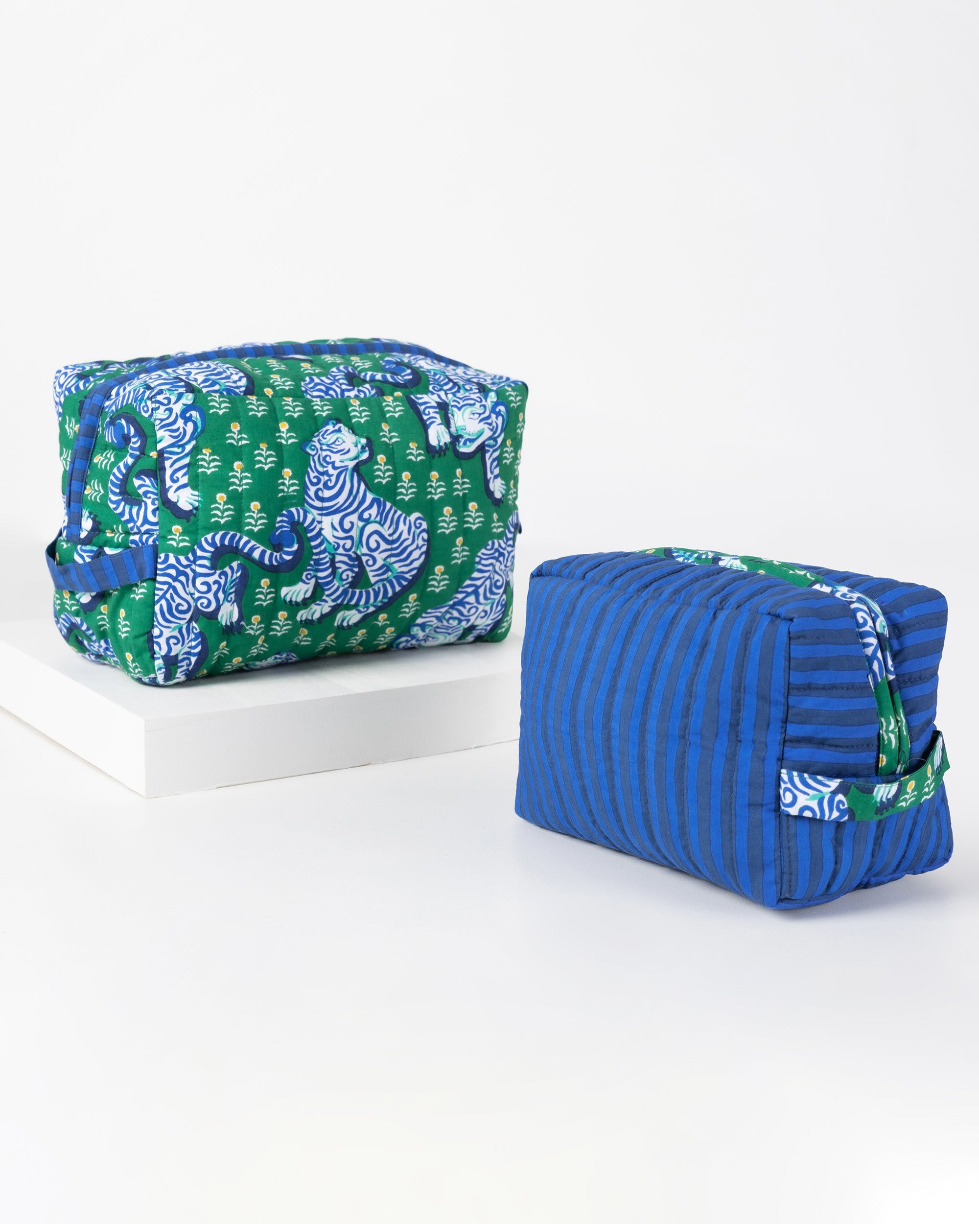 Tiger Queen - Makeup Pouch Set - Jade | Printfresh