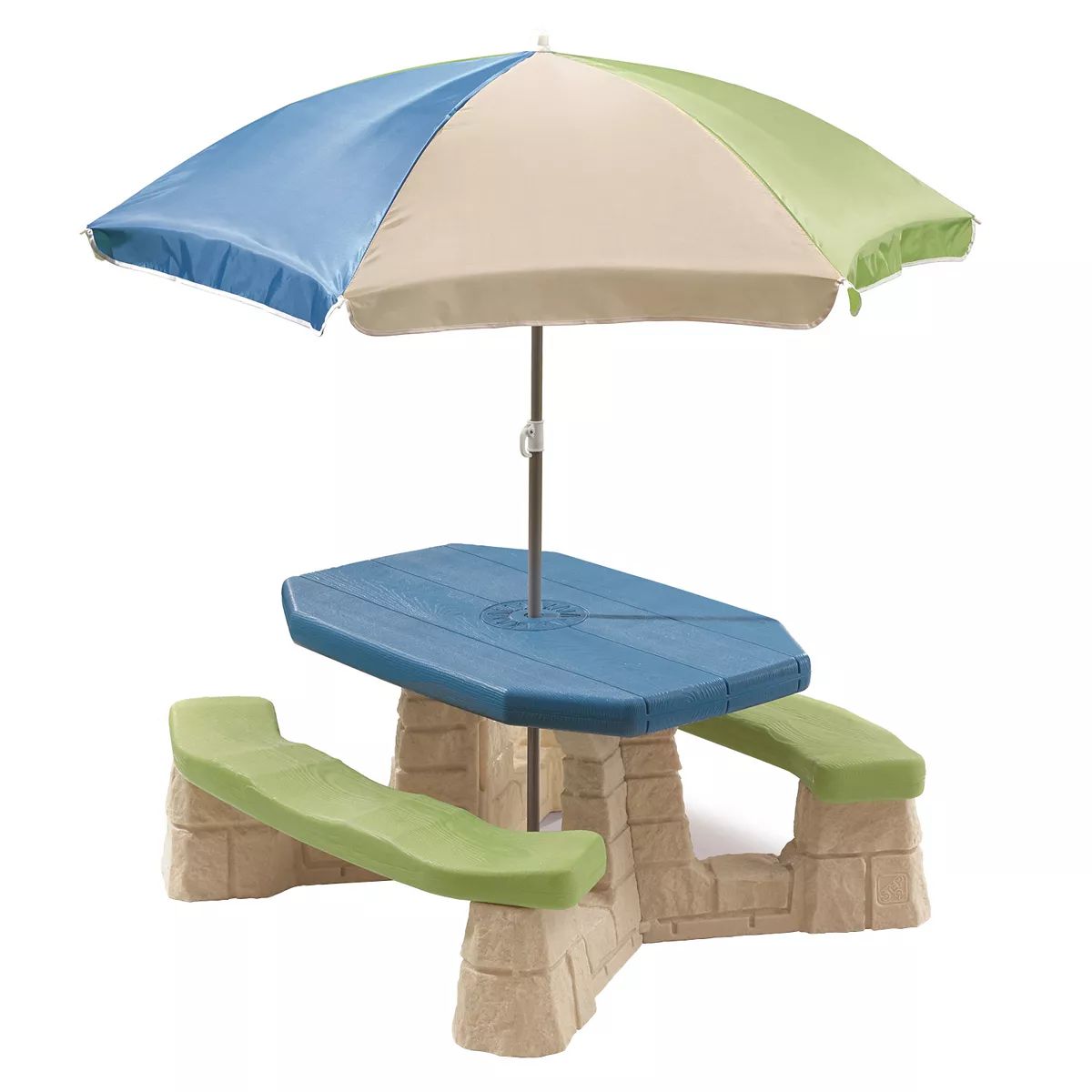 Step2 Naturally Playful Picnic Table with Umbrella | Kohl's