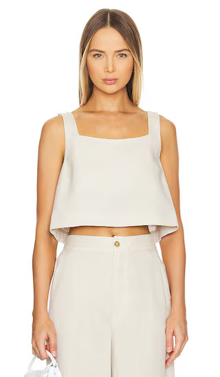 Adara Top in Marled Beige | Revolve Clothing (Global)