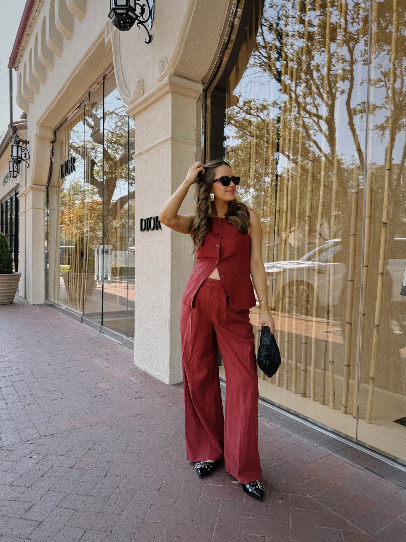 OOTD ❤️🍂 loving the trend trend for pre fall! Got this outfit at the new Madewell store & love this combo. I sized up in both top & pants for my bump. Both come in multiple colors too!



#LTKStyleTip #LTKBump