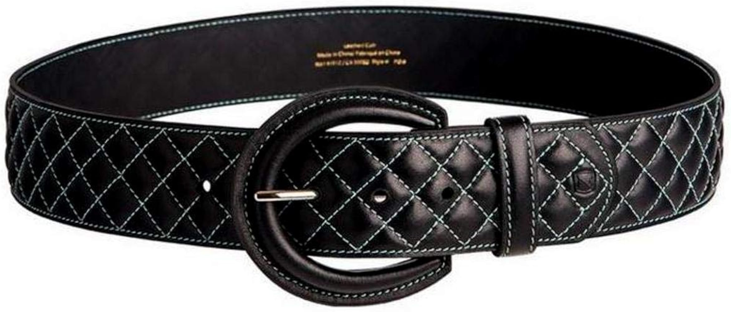 Noble Outfitters Classic Quilted Belt, Color: Black, Size: Xxl | Amazon (US)