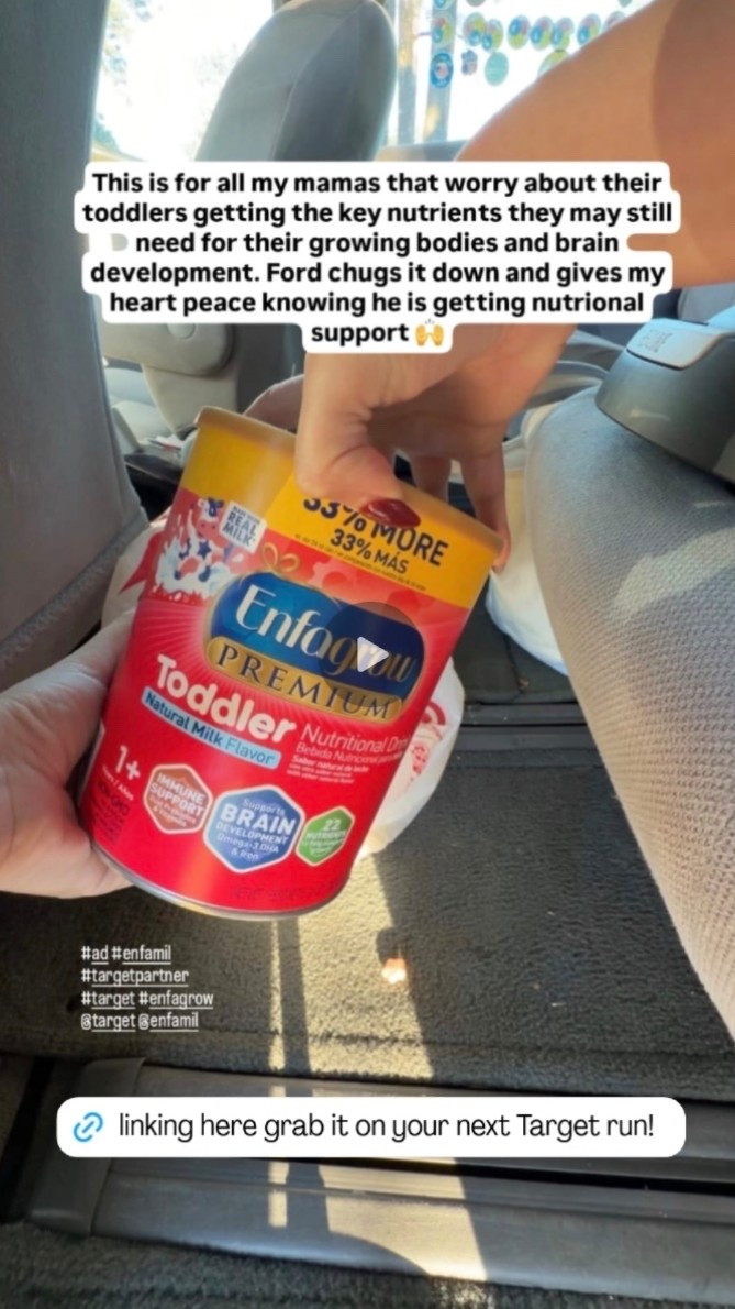 #ad Out to eat with a 1-year-old = give them what you’re eating.
It’s easier, it’s real life, and Ford actually loves trying our food. Enfagrow helps make sure he's still getting the nutrients he may still need on the go. Enfagrow is not a sole source of nutrition but a complement to a balanced diet
 #enfamil #targetpartner #target #enfagrow @enfamil @target @shop.ltk #liketkit 

#LTKmomlife #LTKBaby #LTKdayinmylife