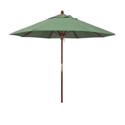 California Umbrella 9-ft Spa No-tilt Market Patio Umbrella | Lowe's