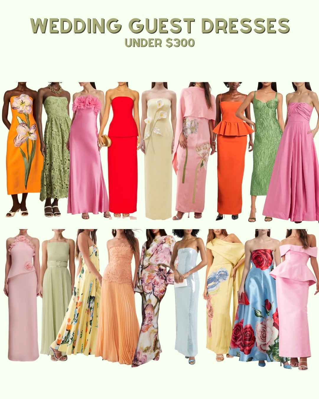 Wedding guest looks under $300!!!

#LTKootd #LTKgrwm #LTKWedding