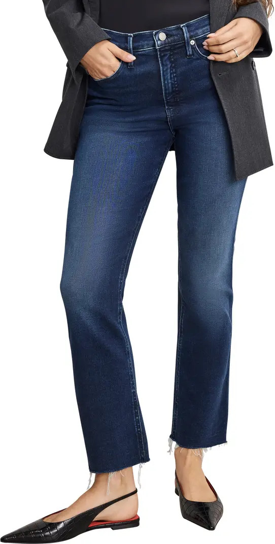 Soft-Tech Good Standard Raw Hem Kick Flare Jeans | Nordstrom