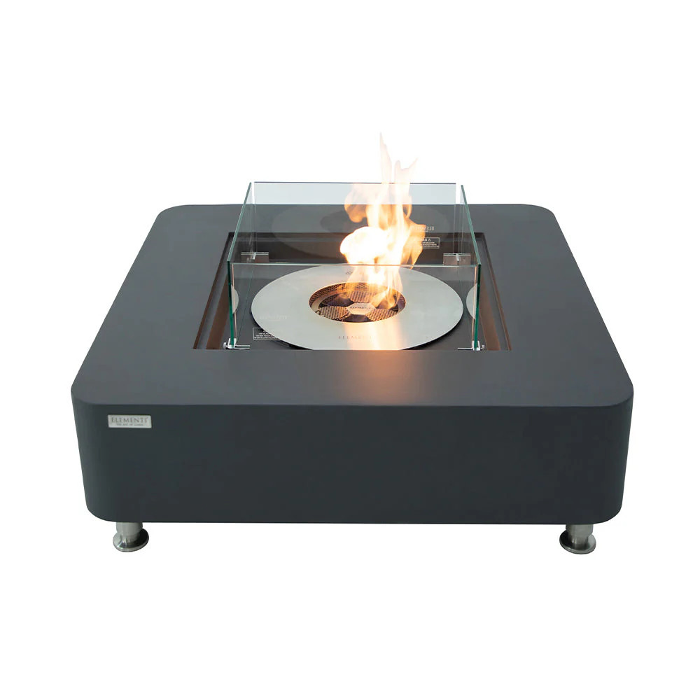 Envelor 40-in x 40-in Ethanol fuel Fireplace one_size in Black | ECG02SL-1 | Lowe's