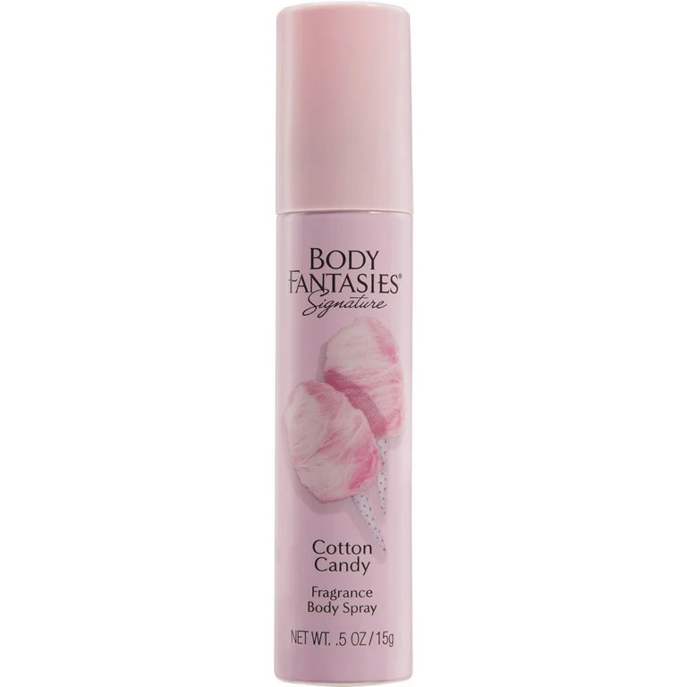 Body Fantasies Signature Cotton Candy Body Spray for Women, 0.5 fl.oz. | Walmart (US)