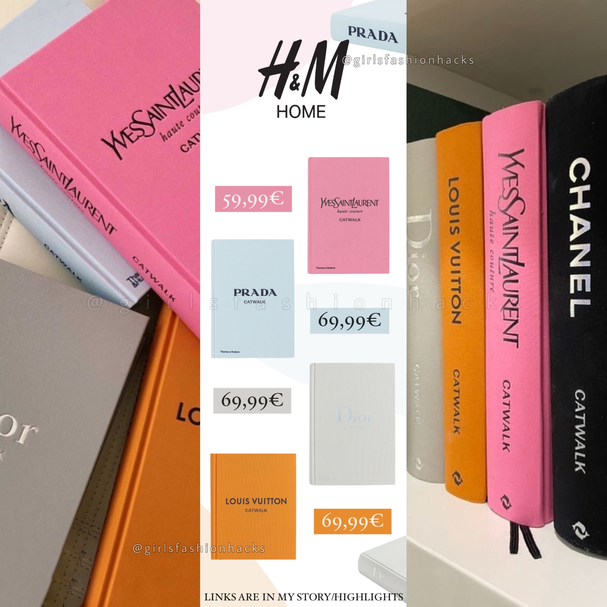 must have designer books, such a cute decoration, pictures are from @pinterest✨
you can find the links below🔗