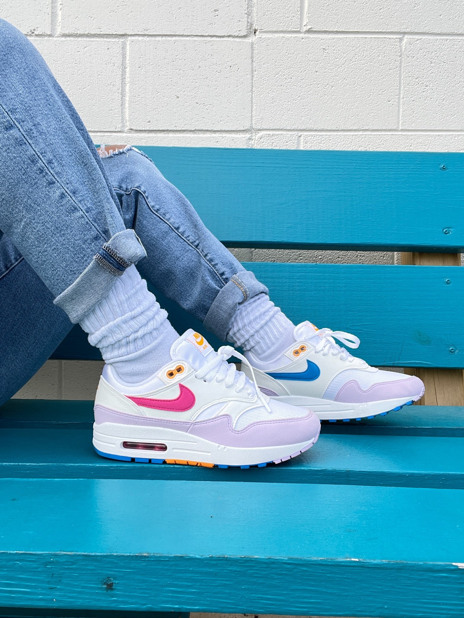 Air max 1 are so comfy! Perfect spring and summer sneaker 

#LTKOver40 #LTKFindsUnder100 #LTKShoeCrush