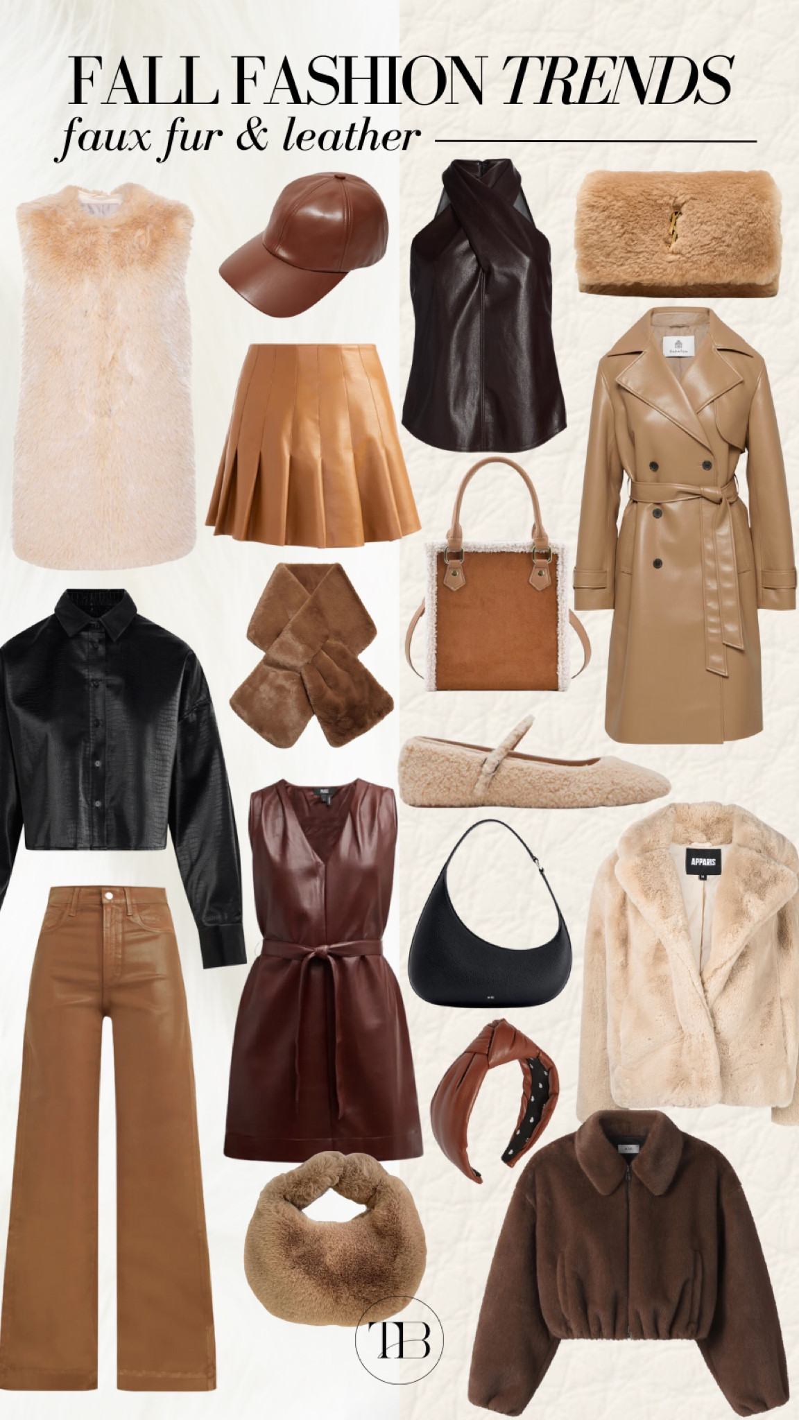 Fall Fashion Items 

  Leather  faux fur  brown jacket  leather coat  fur coat  fall fashion  fall fashion trends  timeless  classy outfits  elegant  modest outfit  autumn trends  fall 2024  high end fashion  TiffanyBlackmon

#LTKWorkwear #LTKSeasonal #LTKNYFW