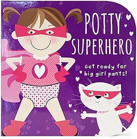 Potty Superhero: Get Ready For Big Girl Pants! Children's Potty Training Board Book | Amazon (US)