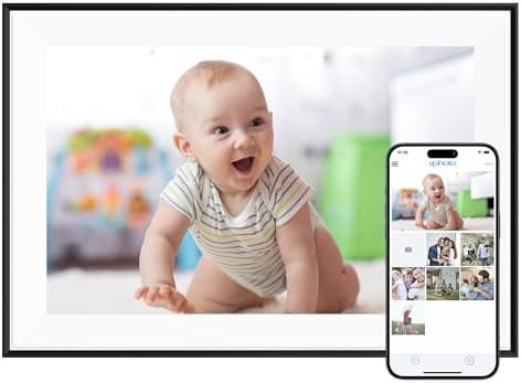 Dragon Touch 10.1'' WIFI Digital Picture Frame - 1280*800 HD IPS Touch Screen Digital Photo Frame... | Amazon (US)