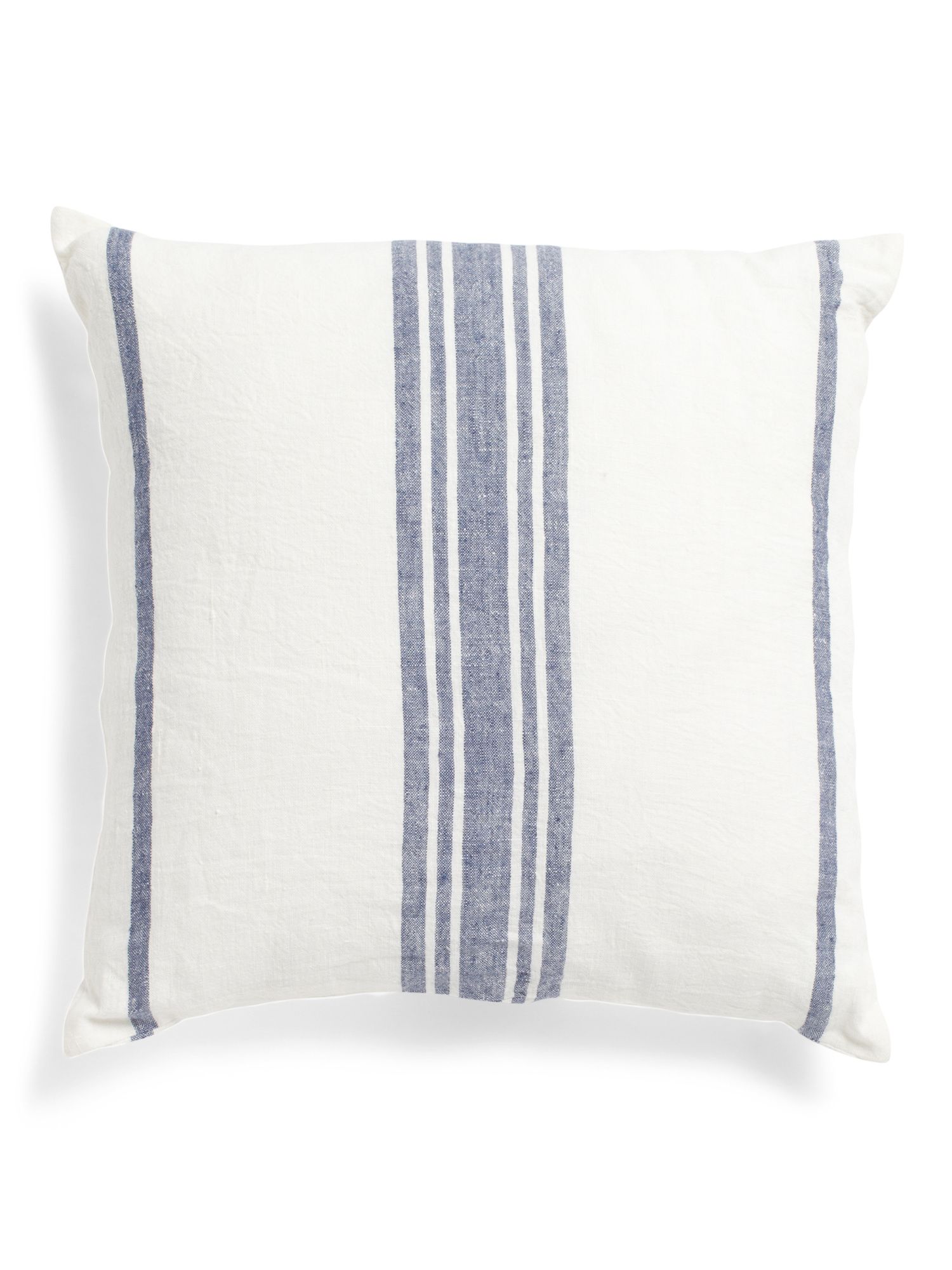 18x18 Linen Striped Pillow | TJ Maxx