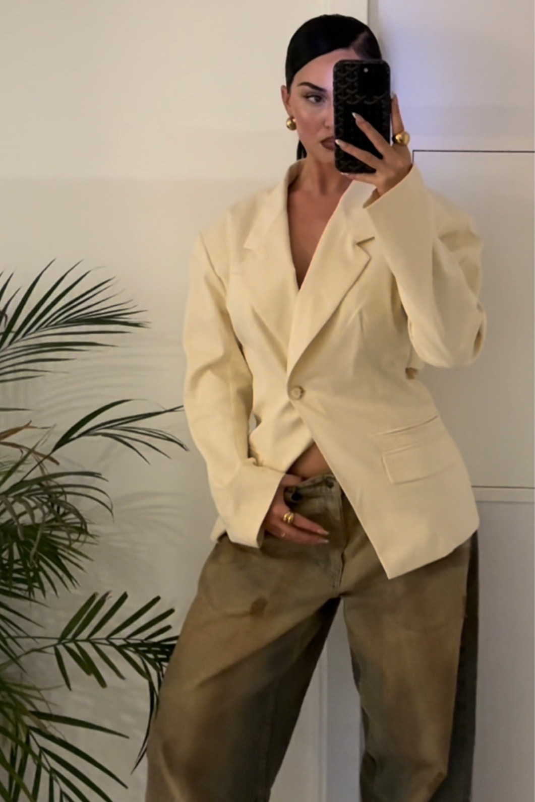 Blazer of dreams 👌🏽
I wear a size small!