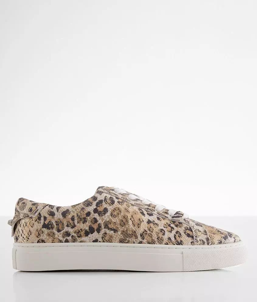 Lacee Leopard Print Leather Sneaker | Buckle