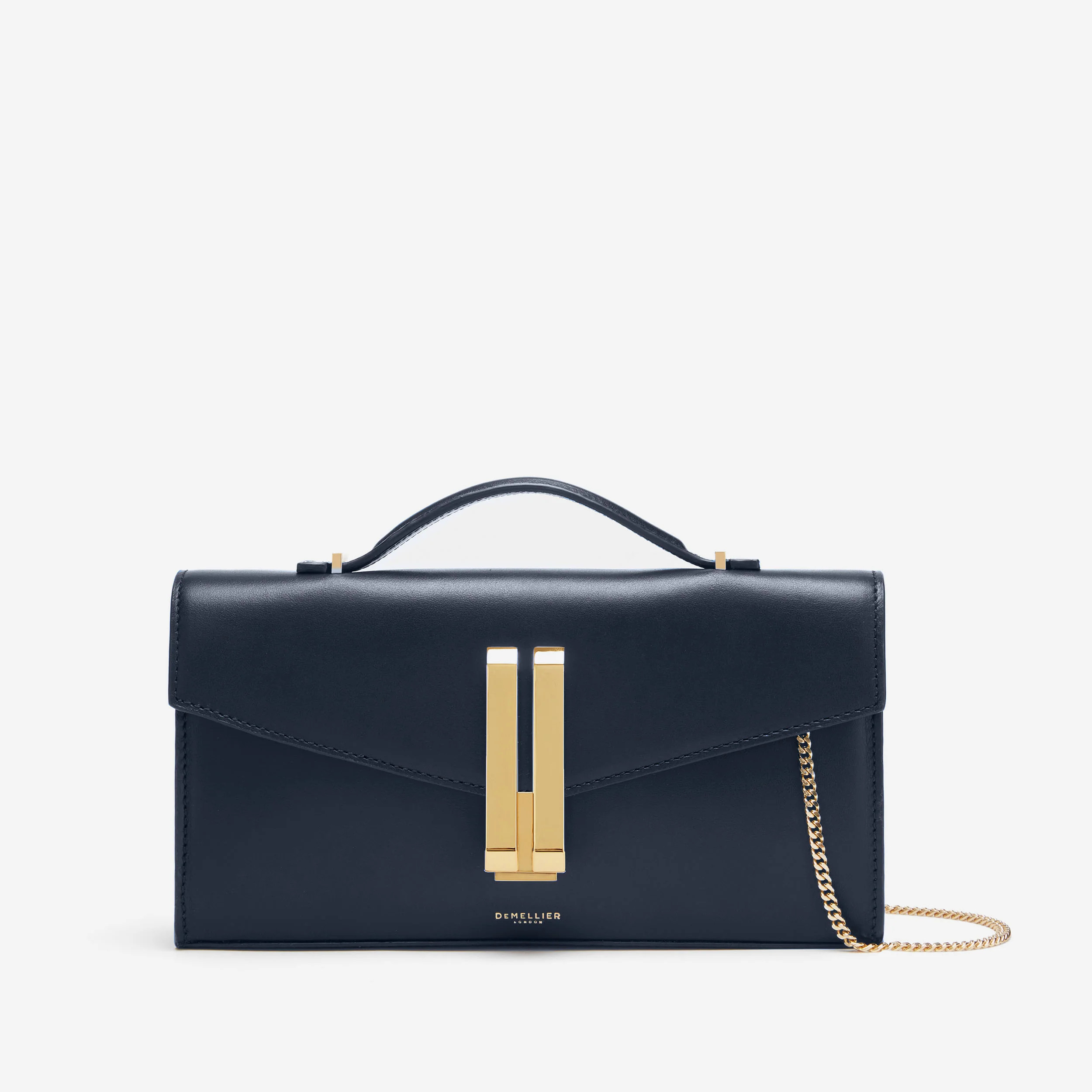 The Vancouver Clutch | Navy Smooth | DeMellier | DeMellier