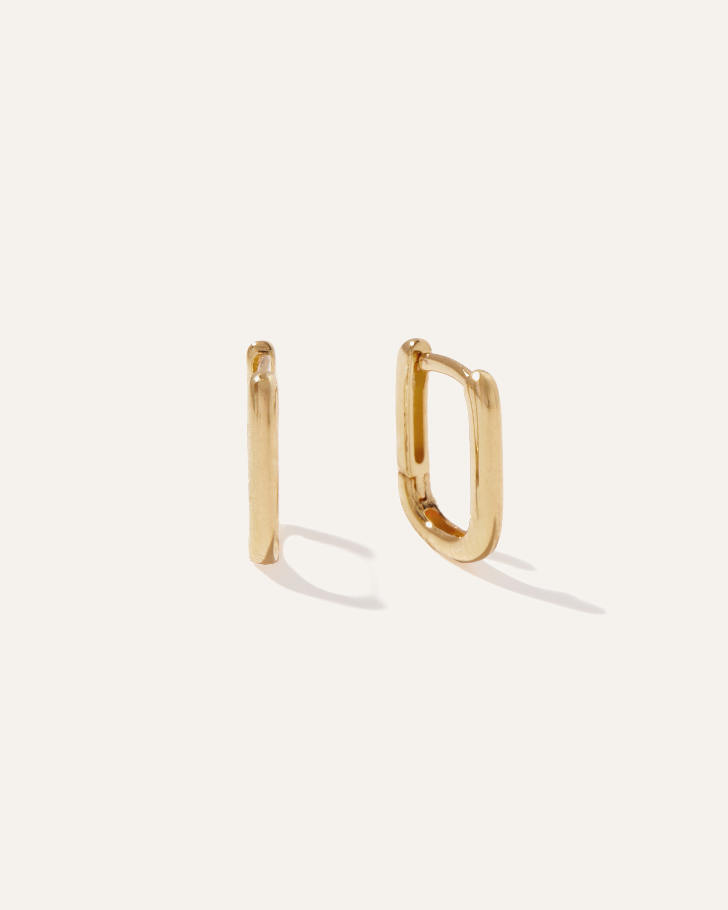 Quince | Women's Mini U Hoop Earrings in Gold Vermeil | Quince